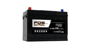 FQS FQS100.1 - Batería Black D31 12V 100Ah 740A En + I