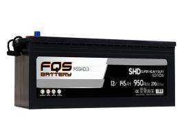 FQS FQS145SHD.3 - Batería SHD A 12v 145Ah 950A En + I