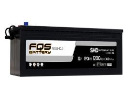 FQS FQS190SHD.3 - Batería SHD B 12v 190Ah 1200A En + I