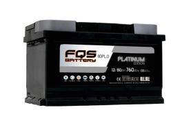 FQS FQS80PL.0 - Batería Platinum LB3 12V 80Ah 760A EN + D
