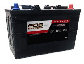 FQS FQS12-115TB - Batería Semi-tracción Tubular 12v 115Ah C20 + D