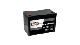FQS FQS12-90AGMC - Batería Agm Carbono 12v 90Ah C20 + I