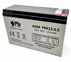 FQS PBX12-6.5 - BATERÍA INDUSTRIAL AGM 12V 6,5AH PREMIUM BATTERY