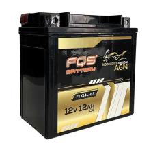  FTX14L-BS - BATERIA MOTO FQS AGM 12V 12AH 200A CCA +D