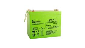 FQS UPG75-12 - BATERIA INDUSTRIAL GEL 12V 75AH U-POWER