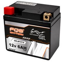 FQS GELBTZ7S - BATERIA MOTO FQS GEL 12V 6AH 130A CCA +D