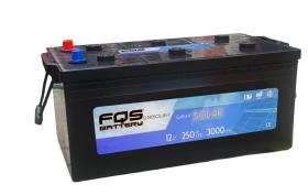 FQS FQS12-250SOLAR-T - BATERIA SOLAR C 12V 250AH C100 +I CON TAPONES