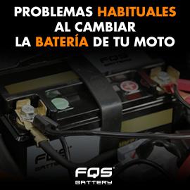 Los problemas más habituales al cambiar una batería de moto